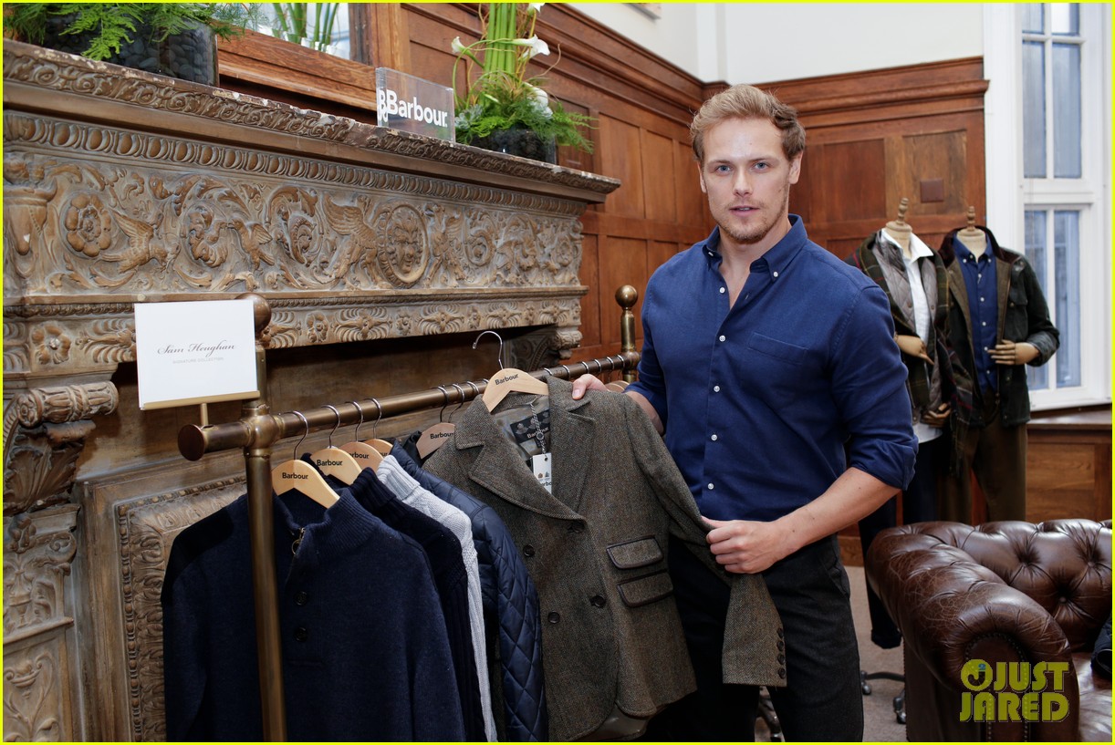 barbour sam heughan signature collection