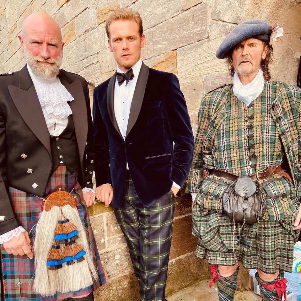 NEW Pic of Sam Heughan and Graham McTavish - Outlander Online